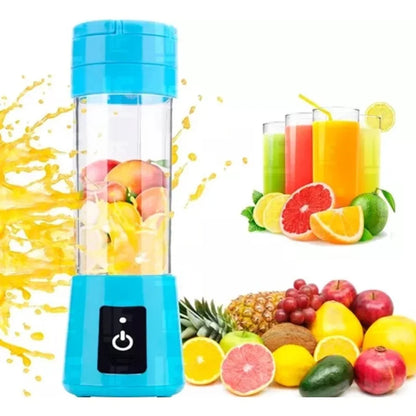 Portable Mini Blender for Shakes and Smoothies Rechargeable USB 380ML Traveling Fruit Juicer Cup Hand Fruit Blender Juicing Cup